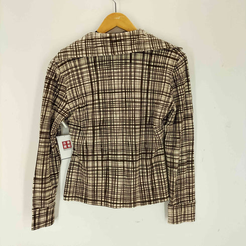 エリカカヴァリーニ ERIKA CAVALLINI イタリア製 スキッパーシャツ レディース JPN:40
