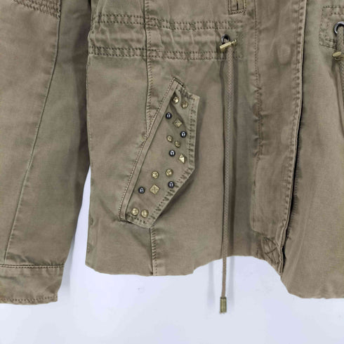 ザラ ZARA スタッズデザインライダースジャケット Y2K レディース JPN:S