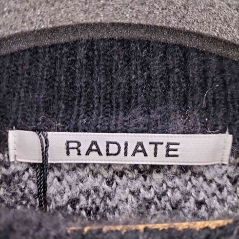 ラディエイト Radiate レオパード ヒョウ ウール混 ニット レディース FREE