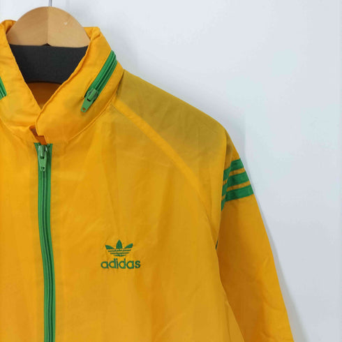 アディダス adidas デサント製 ナイロンジップアップジャケット メンズ JPN:M