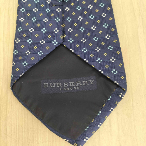 バーバリーロンドン BURBERRY LONDON 総柄 シルクネクタイ メンズ