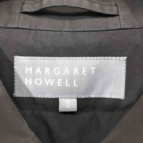 マーガレットハウエル MARGARET HOWELL ライナー付 コットンキュプラ ステンカラーコート レディース JPN:2