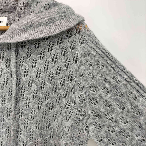 リリーブラウン Lily Brown 25aw 透かし編ニットパーカー レディース ONE SIZE