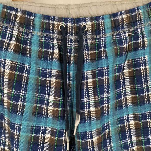 エイチアンドエム H&M フランネル切替 スウェットパンツ メンズ import:M