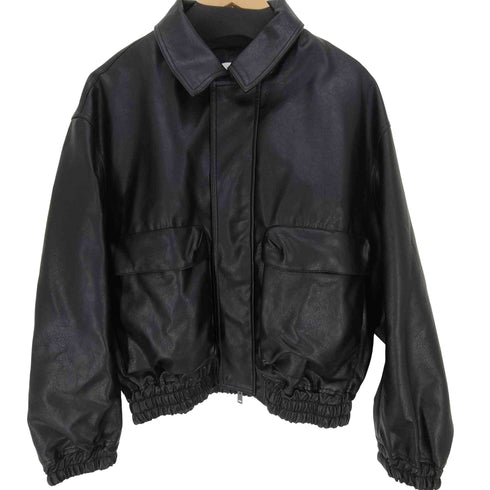 ウィムバイリドム WYM LIDNM ARTIFICIAL GRAIN SHORT BLOUSON アーティフィシャルグレインショートブルゾン メンズ JPN:S