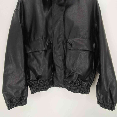 ウィムバイリドム WYM LIDNM ARTIFICIAL GRAIN SHORT BLOUSON アーティフィシャルグレインショートブルゾン メンズ JPN:S