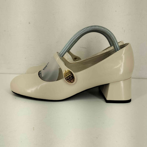 チャールズアンドキース CHARLES&KEITH メタリックバックル ヒールパンプス レディース JPN:36