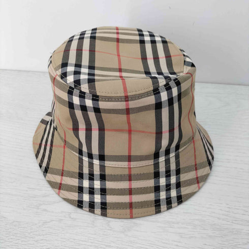 バーバリー BURBERRY PANEL BUCKET HAT レディース L
