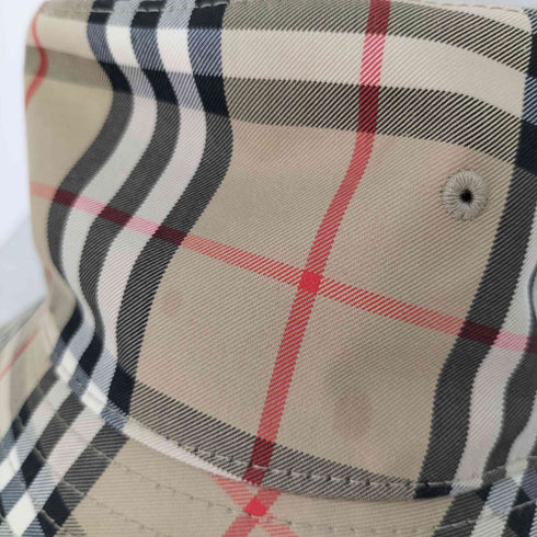 バーバリー BURBERRY PANEL BUCKET HAT レディース L