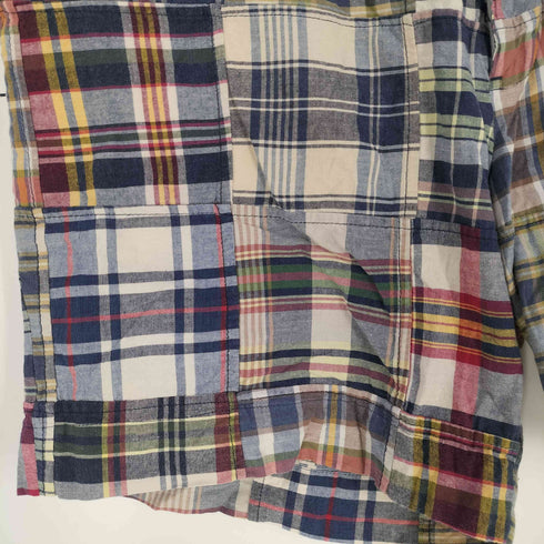 ラグビーラルフローレン Rugby Ralph Lauren パッチワーク チェック ショーツ メンズ 34inch