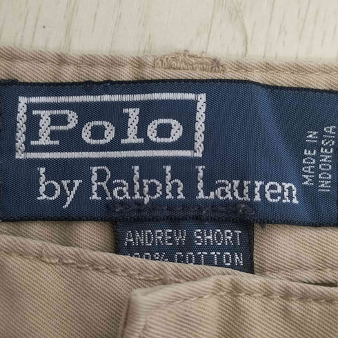 ポロバイラルフローレン Polo by RALPH LAUREN 90S ANDREW 2タック チノ ショーツ メンズ 34inch