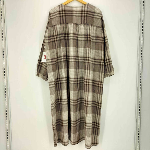 サマンサモスモス samansa Mos2 26ss Cross×Linen ギャザーワンピース レディース JPN:M