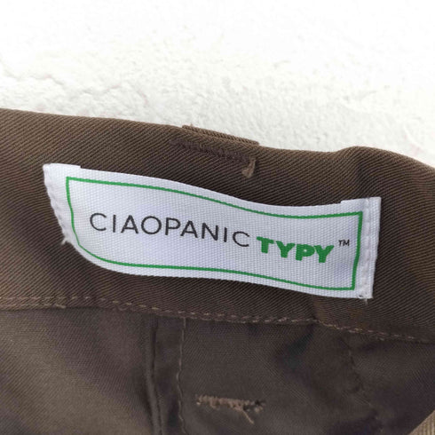 チャオパニックティピー CIAOPANIC TYPY タックボリュームワイドスラックス メンズ JPN:M