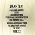DAN-TEN COM-FLY プラス L PACKABLE HANTEN キルティング 半纏 レディース import:L