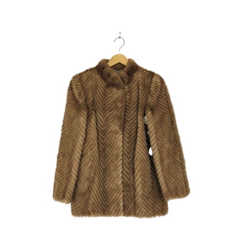 fur jacket ファージャケット レディース JPN:9号