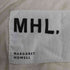エムエイチエル MHL. ヘリンボーン コットンリネン 2タック ワイドパンツ メンズ JPN:L