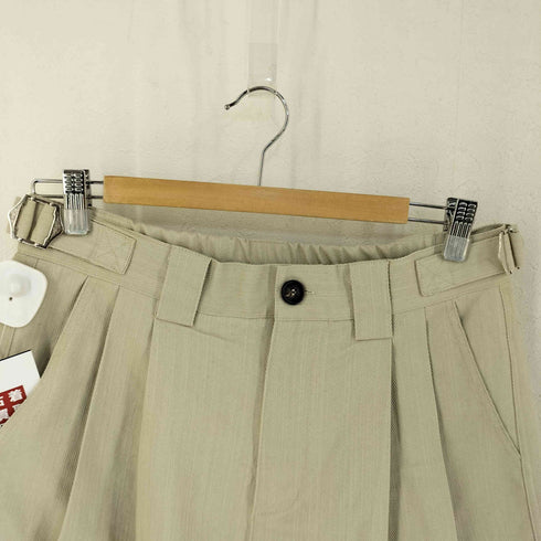 revertical Twill 2-pleat wide shorts メンズ JPN:L