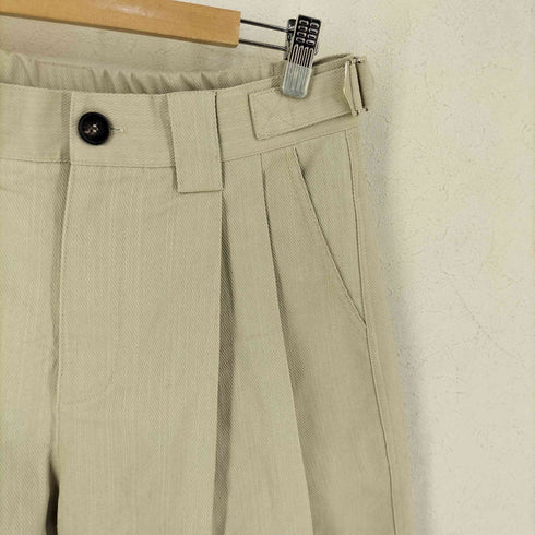 revertical Twill 2-pleat wide shorts メンズ JPN:L