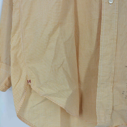 JAS K WILSON 50S~60S ギンガムチェック BDシャツ メンズ import:M