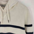 エルエルビーン L.L.Bean 90S~00S コットンカシミヤ ボーダー ニット プルオーバーパーカー メンズ import:M