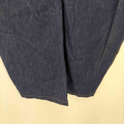 PUKI ruffled double waist denim pants バギーデニムパンツ レディース JPN:M