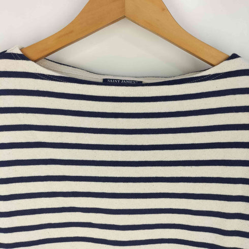 セントジェームス SAINT JAMES フランス製 ボーダー バスクシャツ メンズ US:40