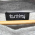 フォーサーティー fourthirty 両面プリントロゴ スウェット トレーナー メンズ JPN:3