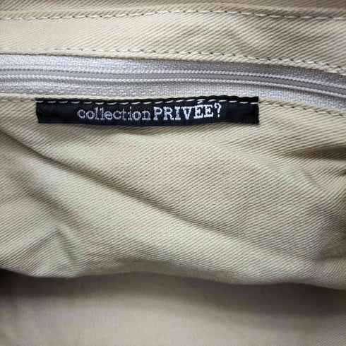 コレクションプリヴェ collection PRIVEE? ヴィンテージ加工 ウォッシュド ハンドバッグ Y2K レディース