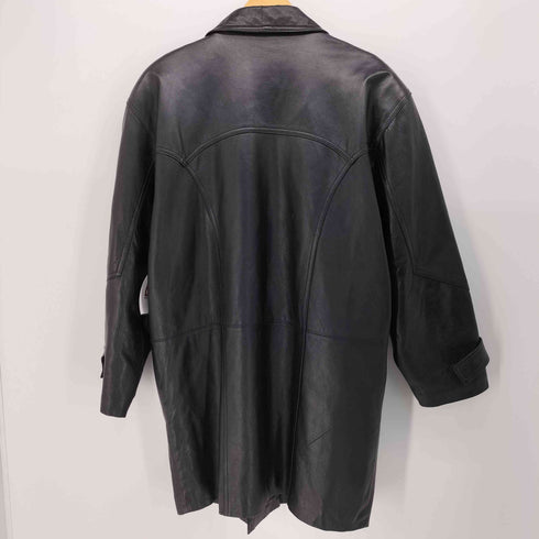 YO SH Y.S. lamb leather 裏地キルティング ラムレザー ハーフコート メンズ import:L