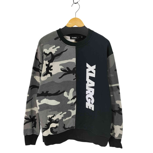 エクストララージ XLARGE CAMO CREWNECK SWEAT メンズ JPN:L