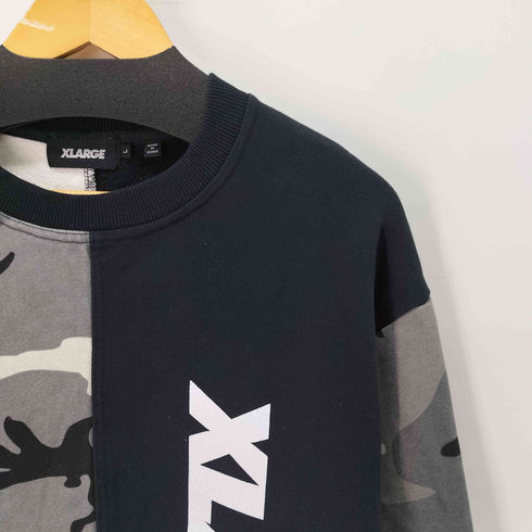 エクストララージ XLARGE CAMO CREWNECK SWEAT メンズ JPN:L