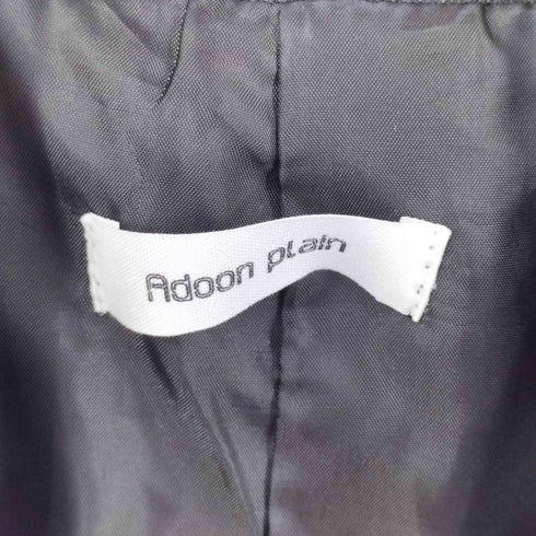 アドーンプレーン adoon plain チョークストライプ ダブルボタン ジャケット セットアップ メンズ M