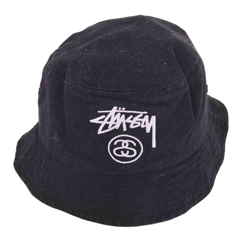 ステューシー Stussy ストックロゴ バケットハット レディース S/M
