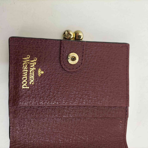 ヴィヴィアンウエストウッド Vivienne Westwood executive ORB オーブ がま口 二つ折り財布 レディース