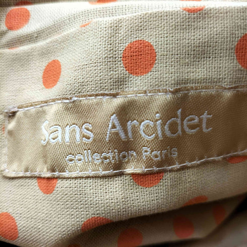 sans-Arcidet ラフィア 編み トートバッグ レディース