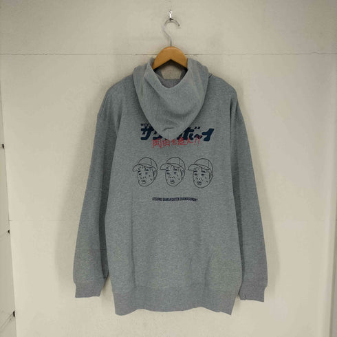 サウナボーイ サウナボーイ ×岡田を追え ジップパーカー メンズ XXL
