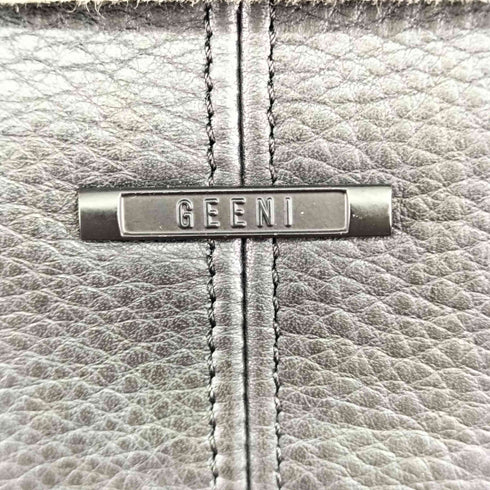 GEENI レザーショルダーバッグ メンズ