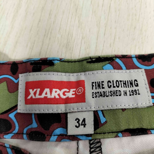 エクストララージ XLARGE ペイズリー柄ショーツ メンズ US:34-35