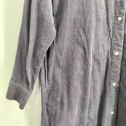 アーバンリサーチドアーズ URBAN RESEARCH DOORS コーデュロイ L/S バンドカラーシャツワンピース レディース JPN:M