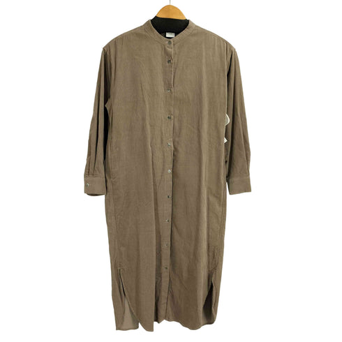 アーバンリサーチドアーズ URBAN RESEARCH DOORS コーデュロイ L/S バンドカラーシャツワンピース レディース JPN:M