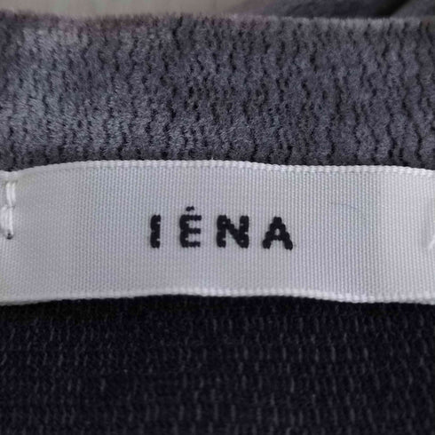 イエナ IENA 24SS フロッキーチュールハーフスリーブプルオーバー レディース