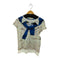 ポールスミス Paul Smith トロンプルイユ 花柄 半袖Tシャツ カットソー レディース M