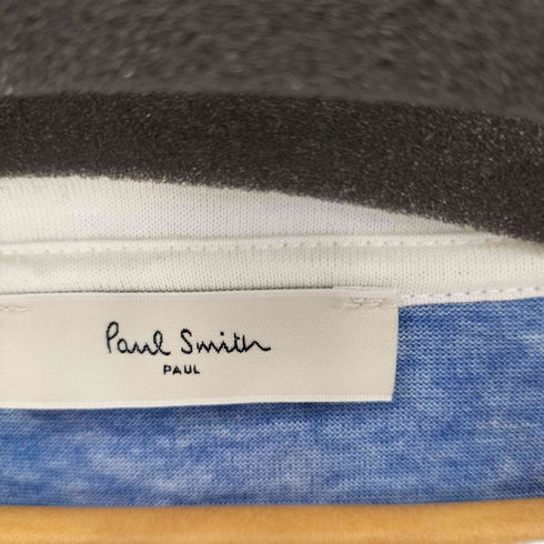 ポールスミス Paul Smith トロンプルイユ 花柄 半袖Tシャツ カットソー レディース M