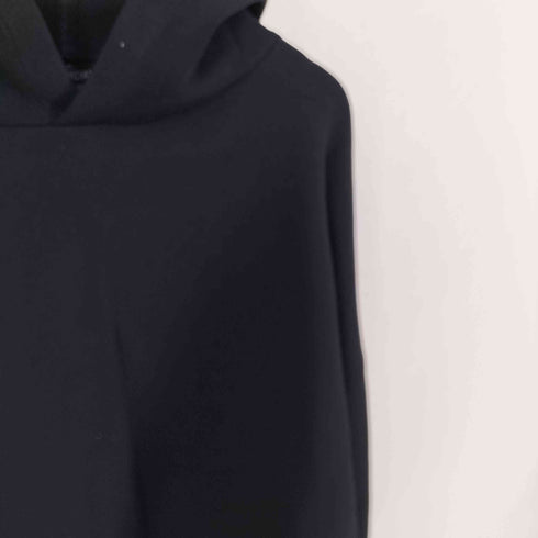 バレンシアガ BALENCIAGA ビスコースコンパクトニットフーディー ヘビーウェイト プルオーバーパーカー メンズ S