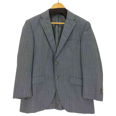 アザブテーラー 麻布テーラー AZABU TAILOR ストライプ 2Bテーラードジャケット メンズ JPN:48