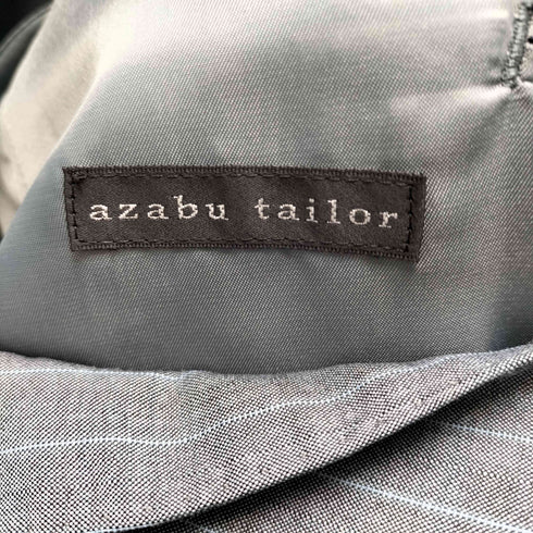 アザブテーラー 麻布テーラー AZABU TAILOR ストライプ 2Bテーラードジャケット メンズ JPN:48