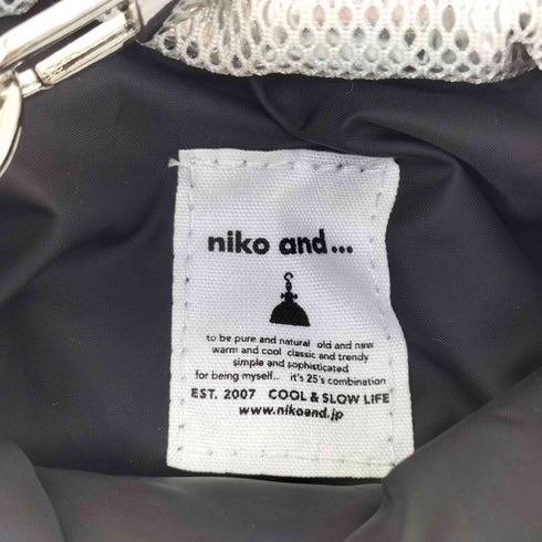ニコアンド niko and... オリジナル細コードショルダー巾着バッグ レディース
