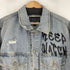 ミシカ MISHKA ペイントデザイン デニムジャケット メンズ JPN:M