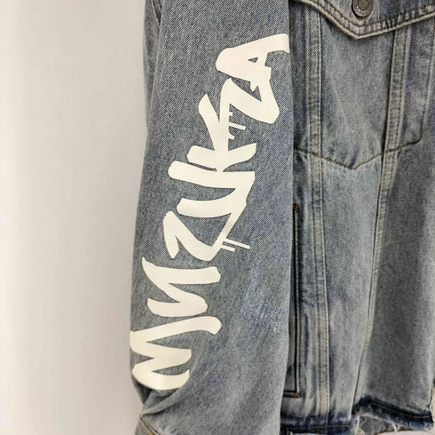 ミシカ MISHKA ペイントデザイン デニムジャケット メンズ JPN:M