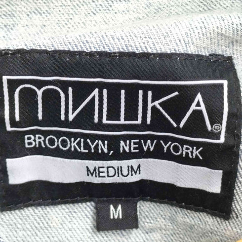 ミシカ MISHKA ペイントデザイン デニムジャケット メンズ JPN:M